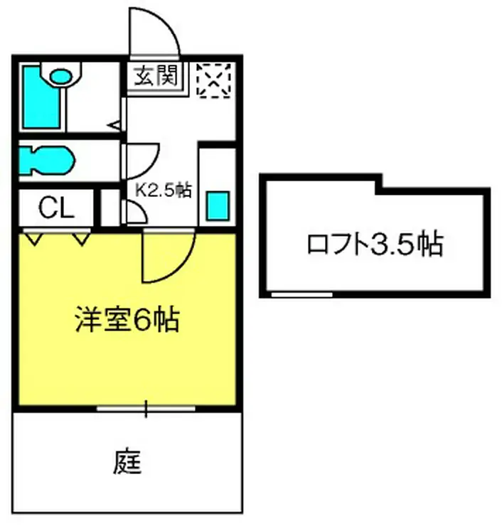 ラウレアK 1階階 間取り