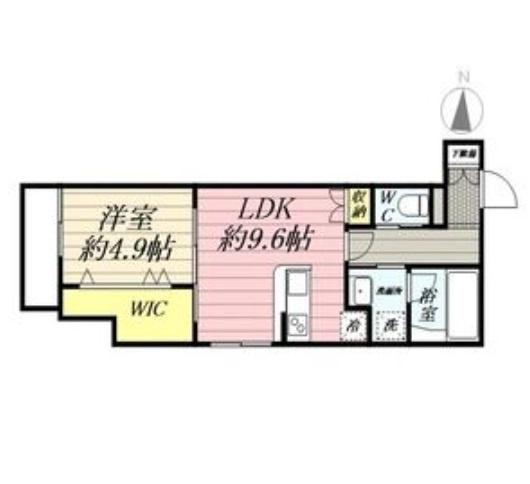 LA・LA(1LDK/1階)の間取り写真