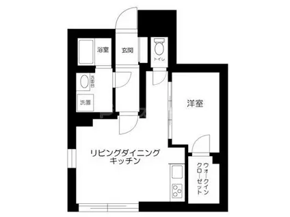 ES-GRANDE文京白山(1LDK/1階)の間取り写真