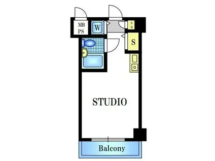 日神パレステージ西大島(ワンルーム/10階)の間取り写真