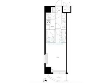 ルーブル板橋東新町弐番館(1K/3階)の間取り写真