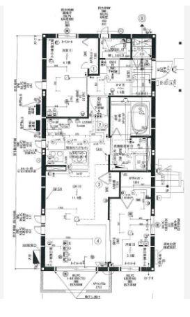 カーサ弥生が丘II(2LDK/1階)の間取り写真
