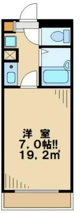 大塚堰場ハイツ 2階階 間取り