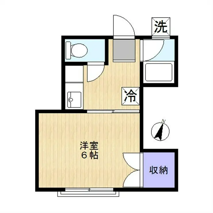 メゾン中尾第3 3階階 間取り