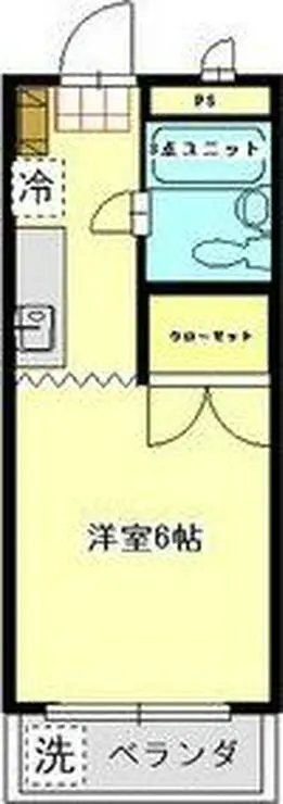 多摩セントラルビル 2階階 間取り