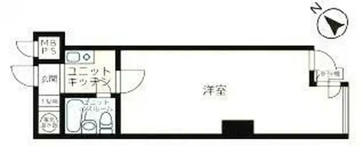 セントラル東銀座 9階階 間取り