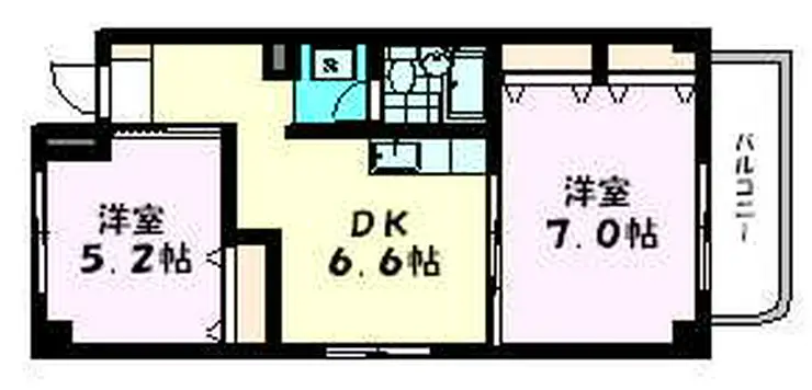 仙台坂アルカディア 6階階 間取り