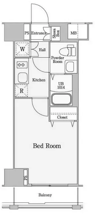 スパシエ横浜大通り公園 9階階 間取り