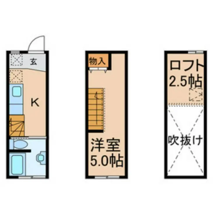 DOUCE・MAMA 1階階 間取り