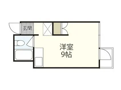 KS COURT(ワンルーム/2階)の間取り写真