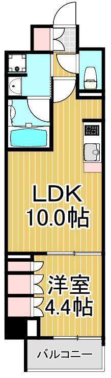ALIVIS綾瀬(3LDK/2階)の間取り写真
