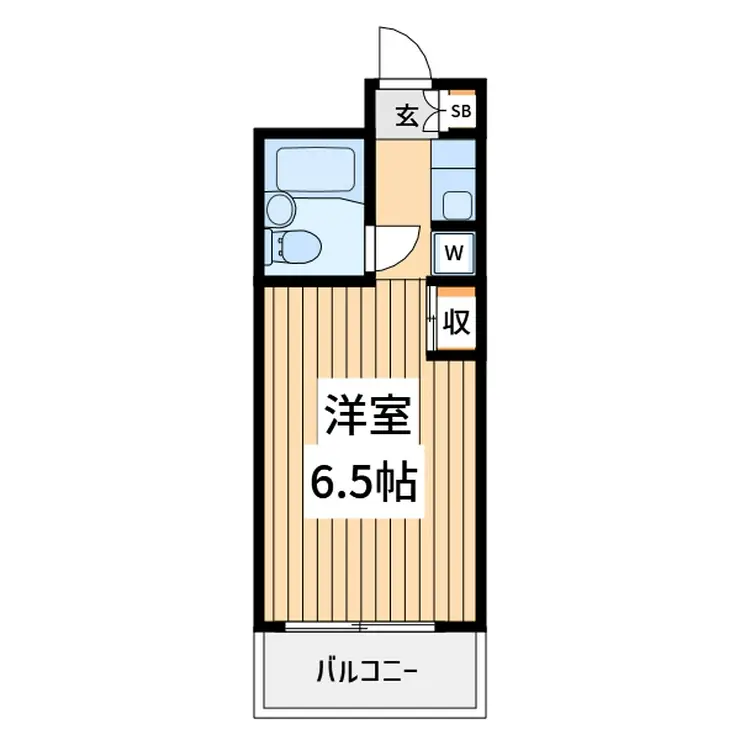 ライブトピア子安 2階階 間取り