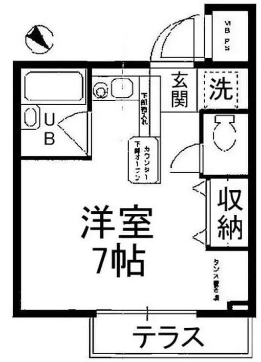 フレア山手公園 2階階 間取り