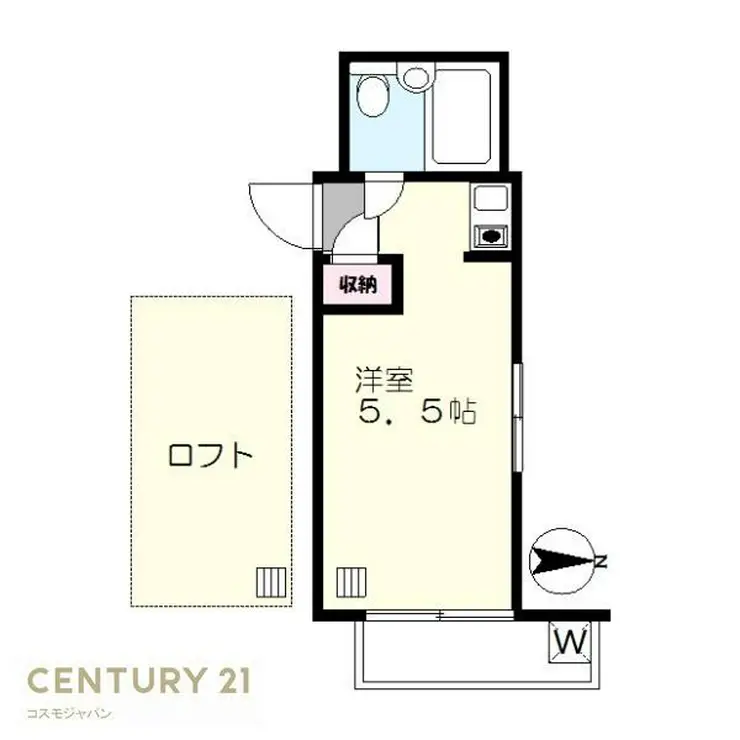 アネックス池上 2階階 間取り