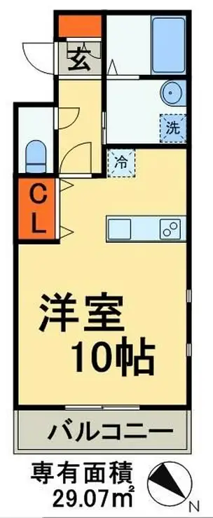 金太郎ヒルズ27 4階階 間取り