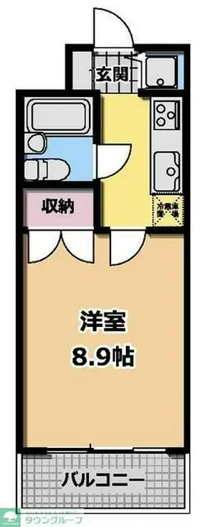 シルクロードハイツ 1階階 間取り