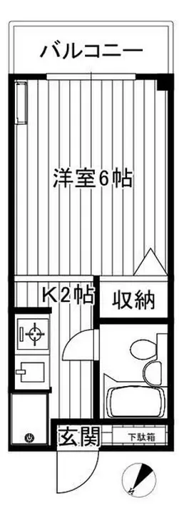 セレーサ西日暮里 2階階 間取り