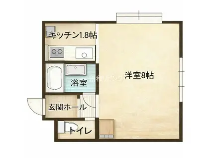 PATIO SHIMIZU(1K/4階)の間取り写真