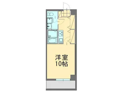 たつみレジデンス(1K/5階)の間取り写真