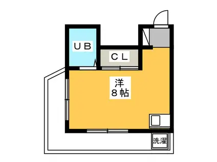 アーバンSEKIZAWA(ワンルーム/4階)の間取り写真