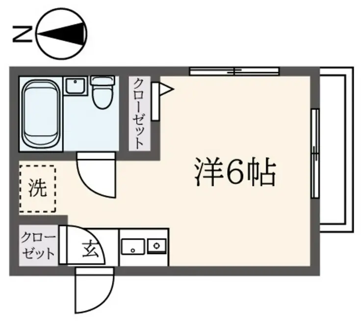 ジョイム向ヶ丘遊園 1階階 間取り