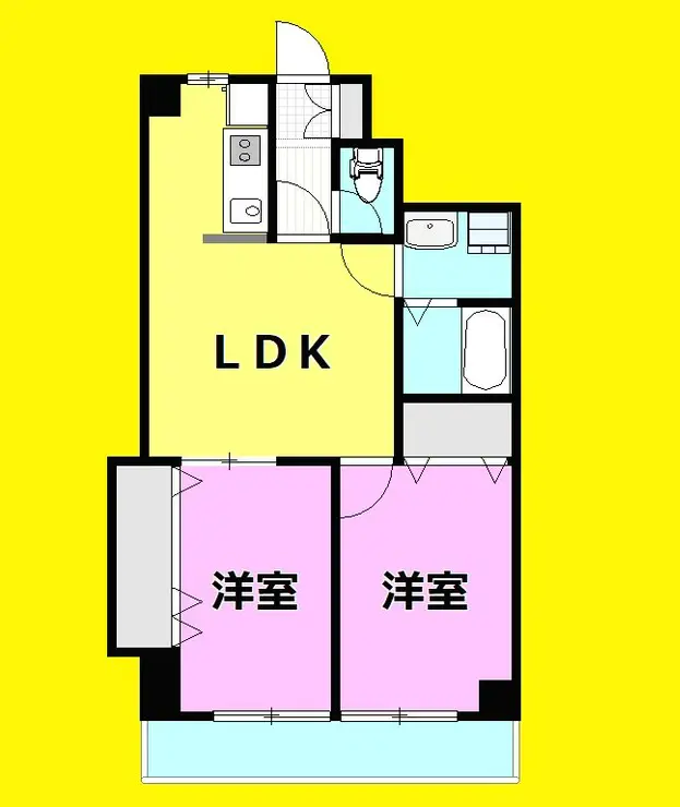 オークレール 8階階 間取り