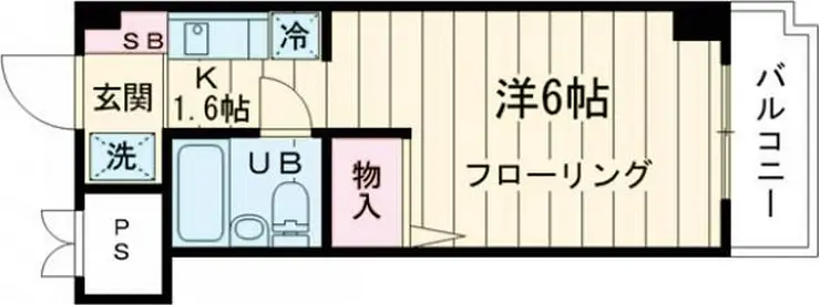 チェリーコート武蔵小金井 4階階 間取り