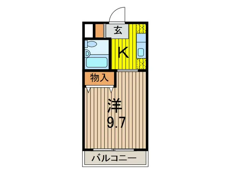 ハイホーム西川口 3階階 間取り
