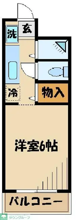 エスポワールメゾン 4階階 間取り