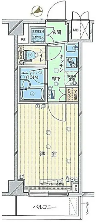 ルーブル品川南大井 3階階 間取り