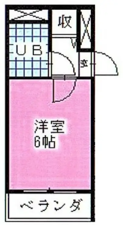中央ビル西船 4階階 間取り