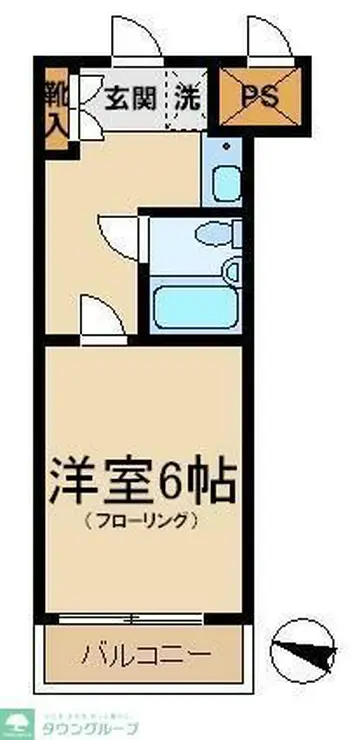 メゾンエクレーレ江古田 2階階 間取り