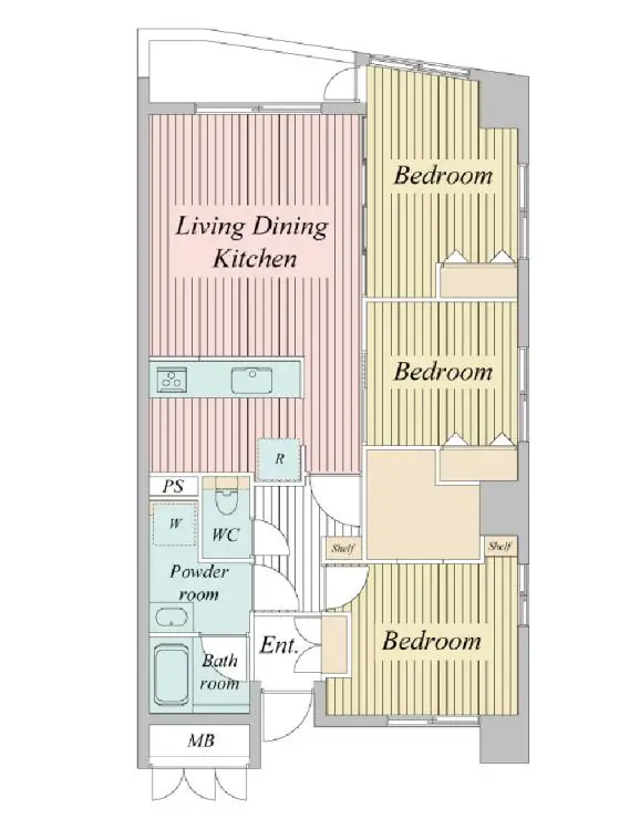 コロネード春日 8階階 間取り