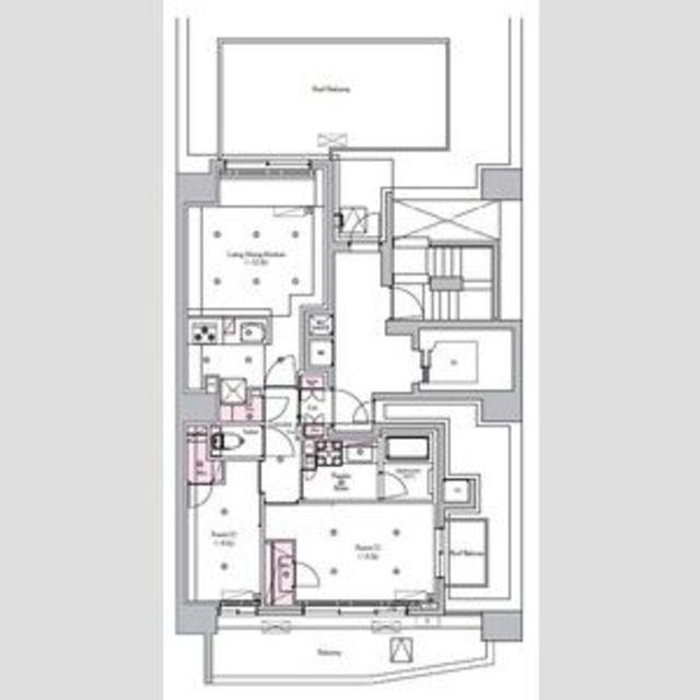 シーフォルム板橋3(2LDK/13階)の間取り写真