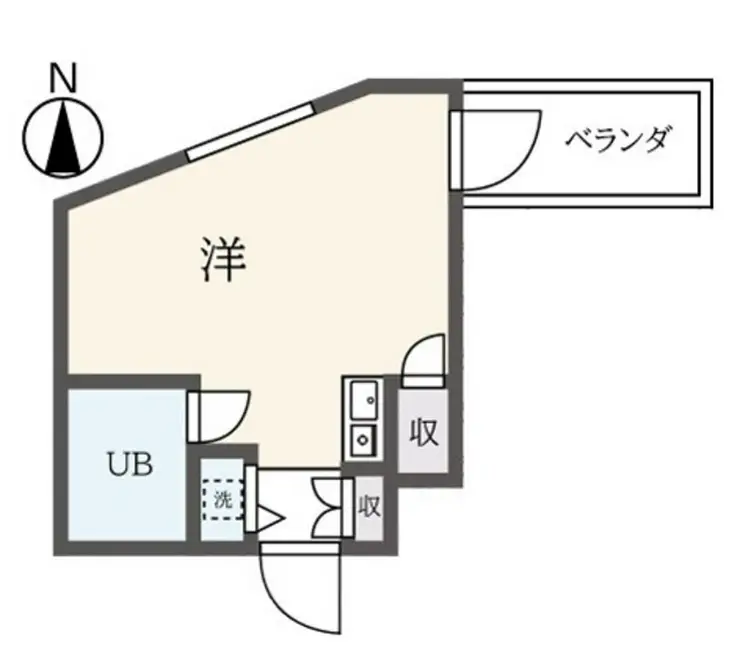 ジョイム向ヶ丘遊園 4階階 間取り