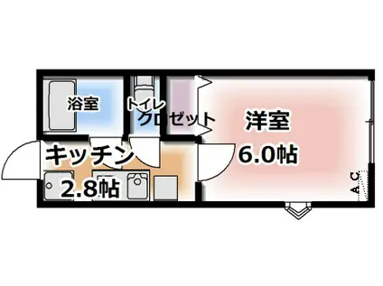 シェモア吉祥寺(1K/1階)の間取り写真