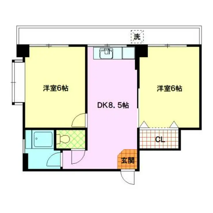 ペガサス 2階階 間取り