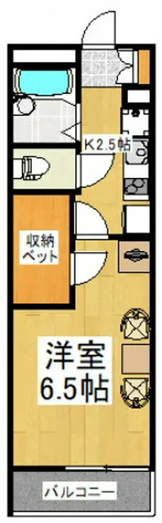 レオパレスプレジオ 3階階 間取り