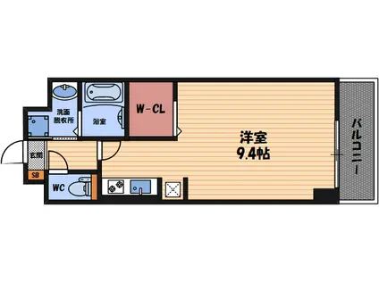 REXIA SHIN UMEDA DUO(1K/5階)の間取り写真