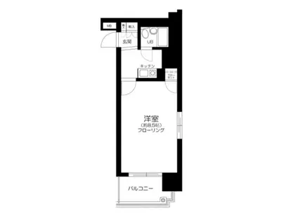 ナイスアーバン横濱駅東館(1K/3階)の間取り写真