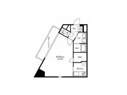 コルニーチェ小石川(1K/5階)の間取り写真