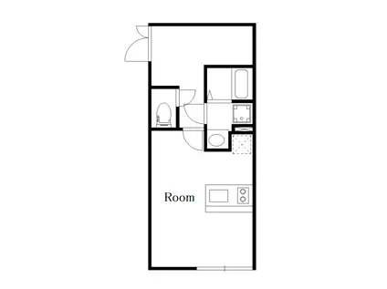 三軒茶屋PJ(ワンルーム/1階)の間取り写真