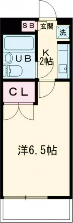 センチュリー目黒原町 1階階 間取り