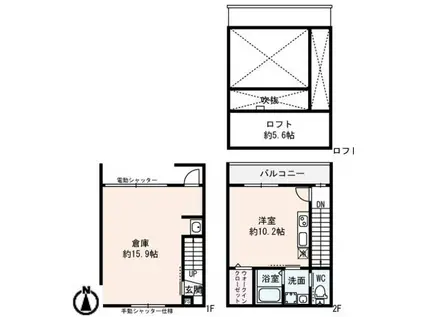 VIDA FELIZ TAKAIDA(ワンルーム/1階)の間取り写真