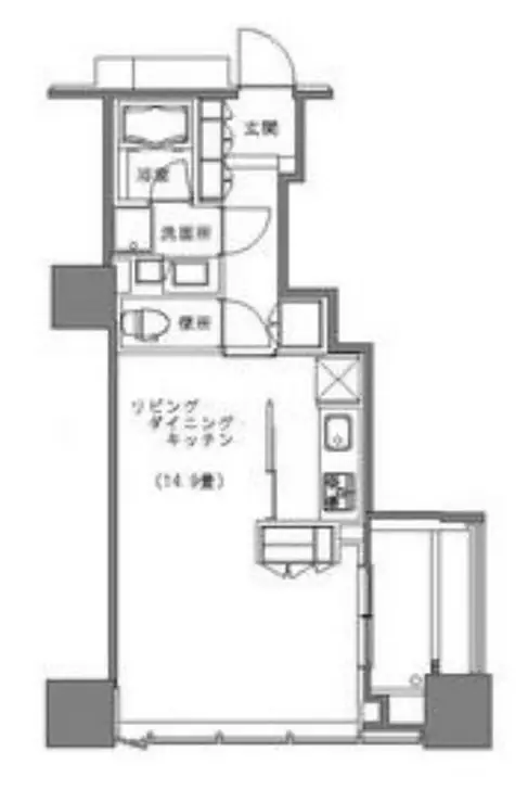 シティタワー池袋ウエストゲート 3階階 間取り