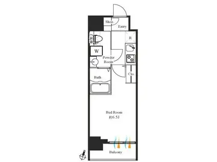 GRAN PASEO神田駅前 グランパセオ神田駅前(1K/7階)の間取り写真