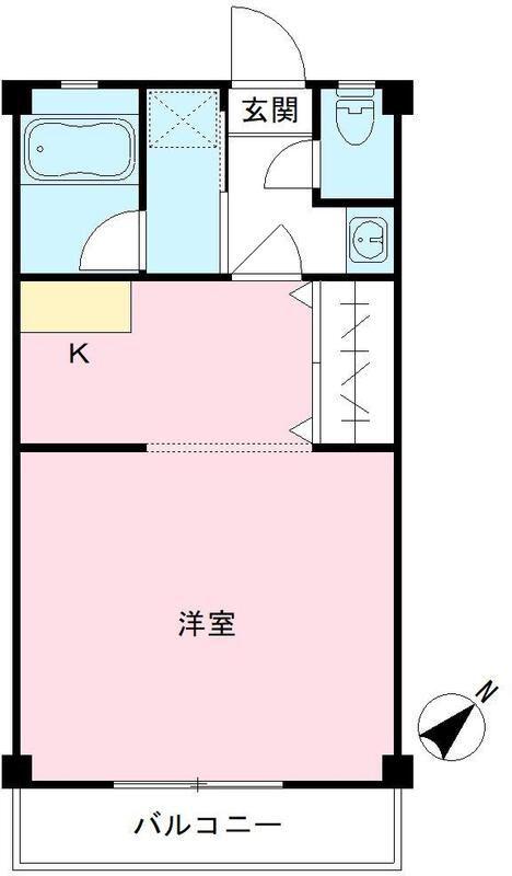SANAQSVIII(1K/3階)の間取り写真