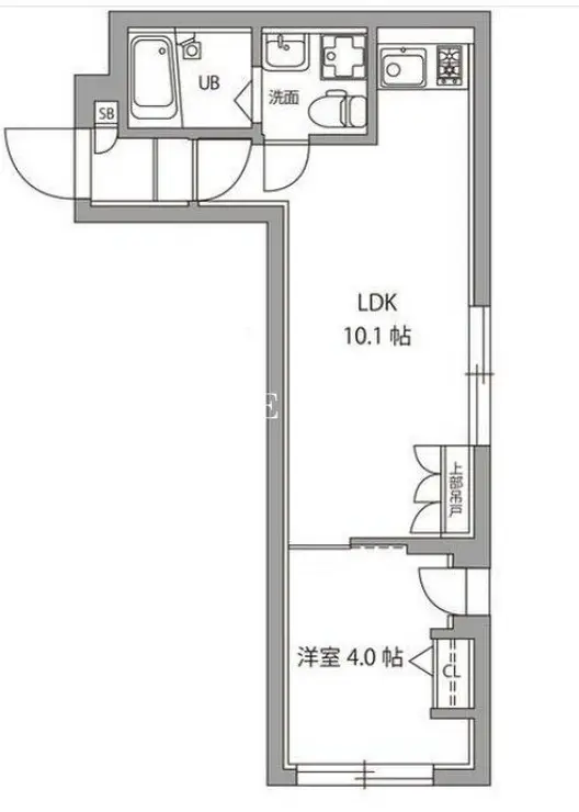 ジェムストーン南品川 4階階 間取り