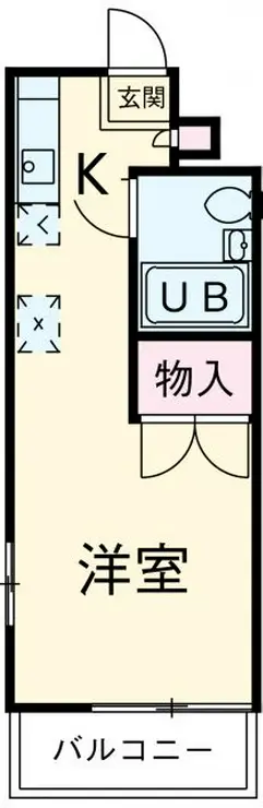 向ヶ丘ヒルズ 3階階 間取り