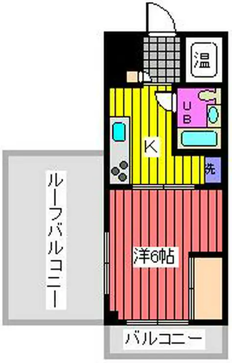 シティハウス駒込 4階階 間取り